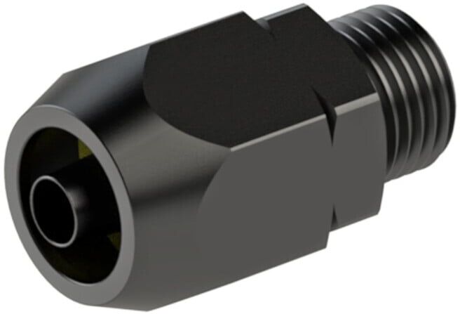 Riegler Raccord vissable, alu, pour tuyau tressé PVC 10x4, G 1/8 (190/40)