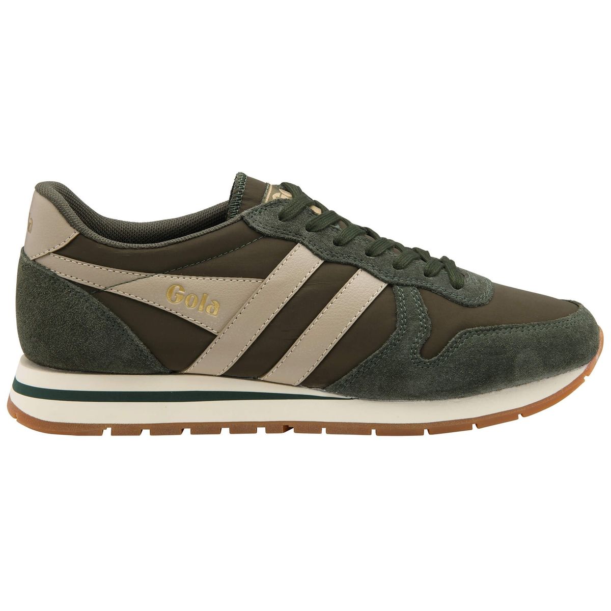 Gola Daytona Chute Sneaker Men dark khaki/bone (NA) 41 CMB363-NA-41-darkkhakibone