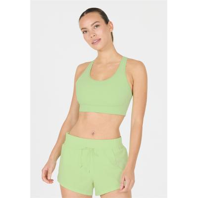 Sport-BH ENDURANCE "Goldwin", Damen, Gr. L, grün (hellgrün), 75% Polyamid, 25% Elasthan, unifarben, BHs Sport-BH, mit Medium-Support und Quick Dry-Technologie