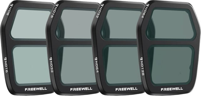 Freewell ND Filter Set Split voor DJI Air 3S, 4 stuks