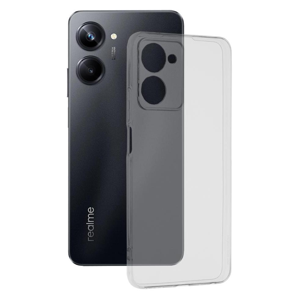 Techsuit - Clear Silicone - Realme 10 Pro - Transparent (Realme 10 Pro) (56342192)