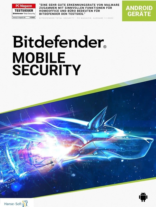 Bitdefender Mobile Security für Android für 1 Gerät für 1 Jahr  (ESD)