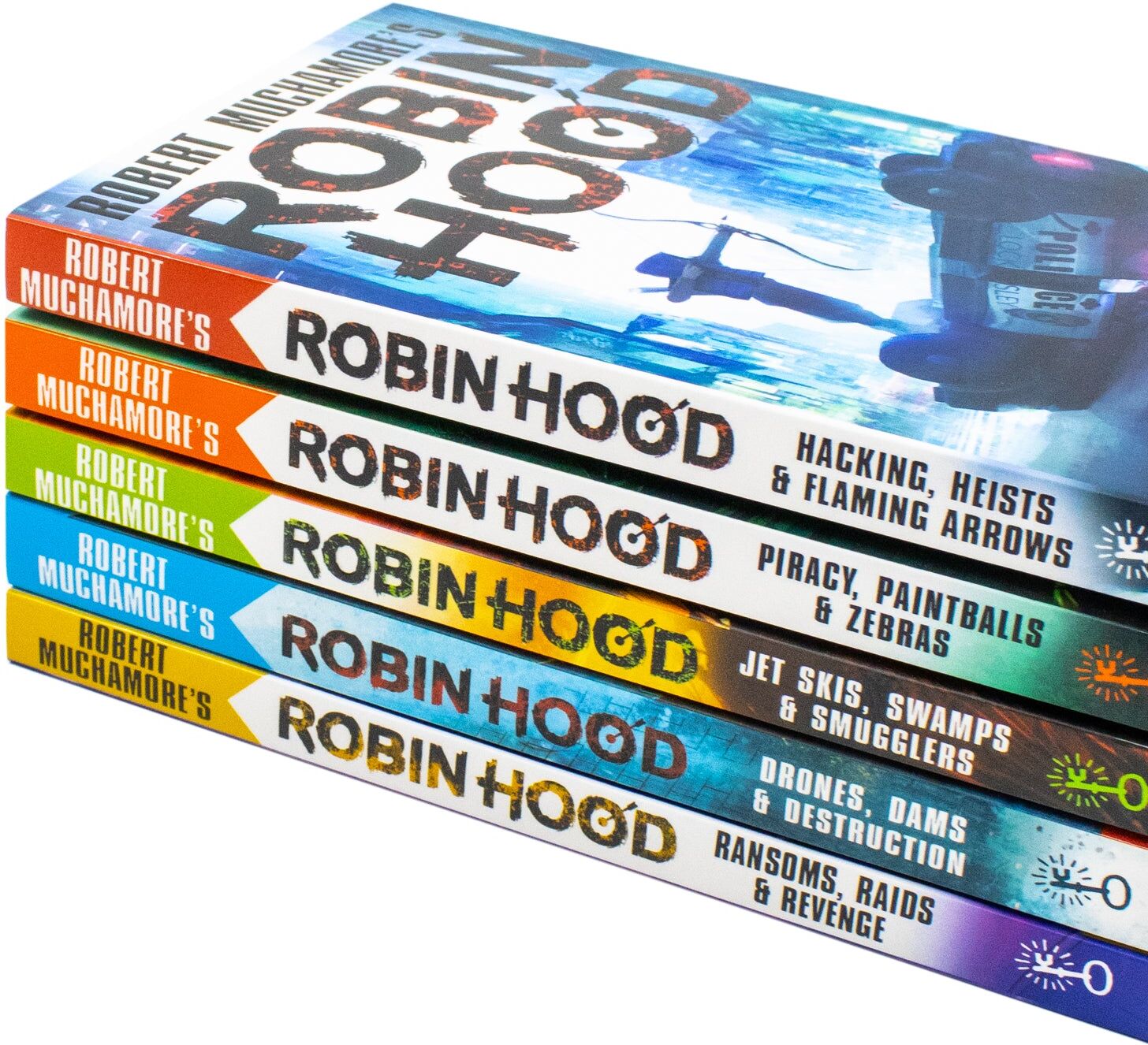 Hot Key Books Robin Hood Series 5 Books Collection Set by Robert Muchamore – Action Adventure Collection