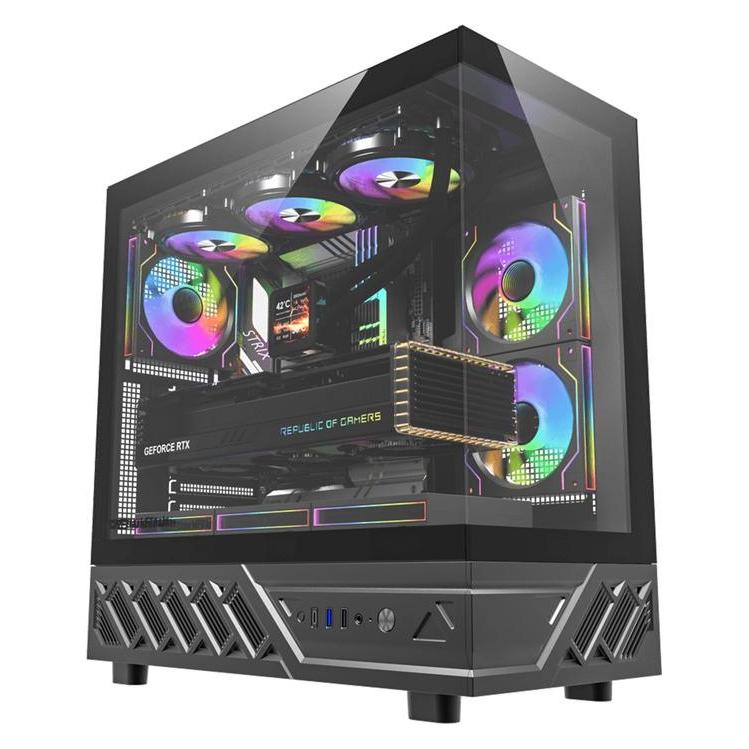 Darkflash Tech DarkFlash DS950 computer case (black) (ATX, mATX, Mini-ITX) (DS950 BLK NoF)