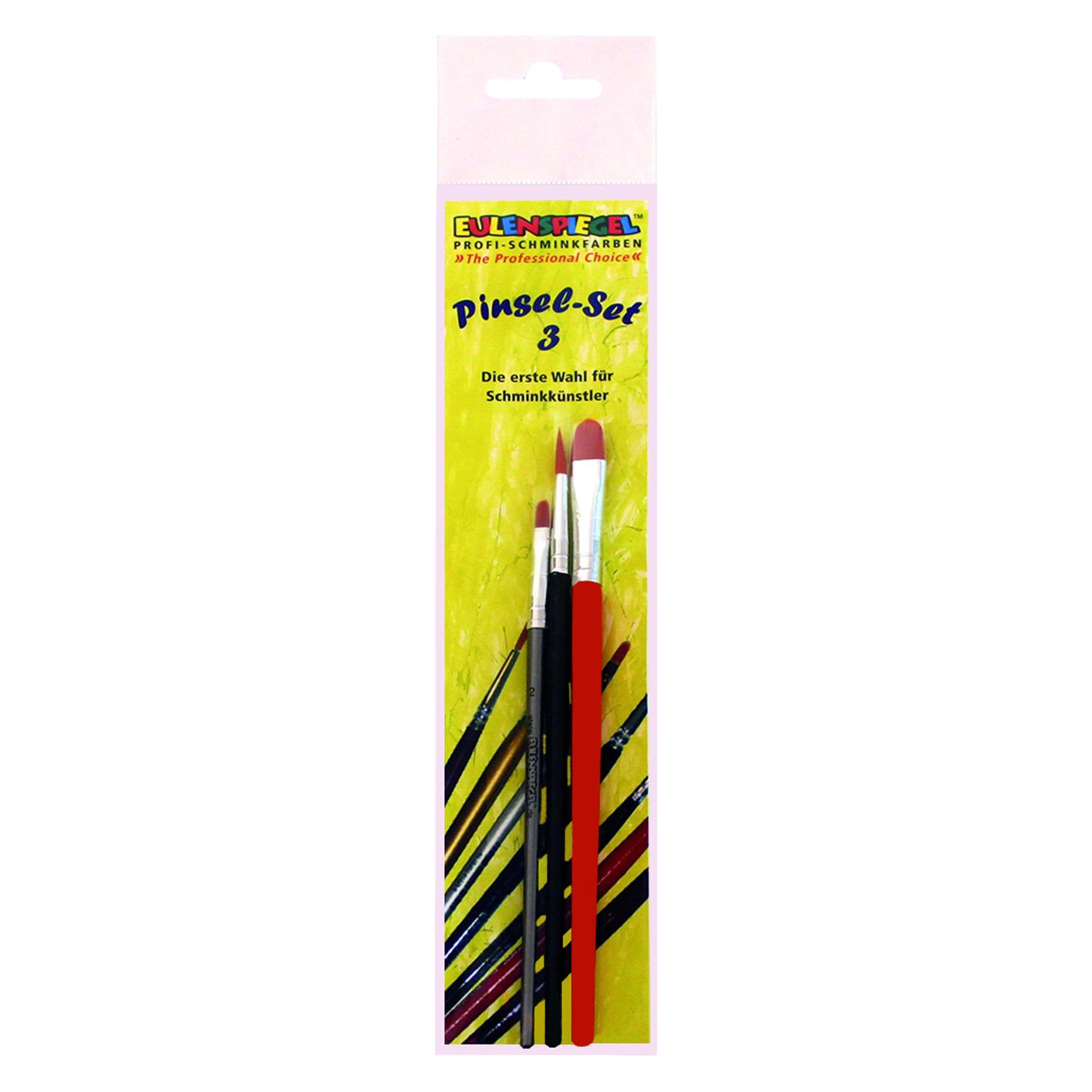 Magni 955512 - Profi-Pinselset, Rundpinsel Grösse 3, Katzenzungenpinsel Grösse 2 und 8 (4028362955512)