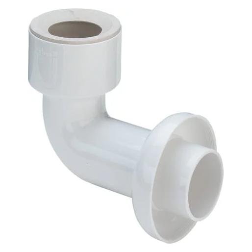 Viega GmbH & Co.KG Anschlussbogen für Urinalbecken 50x50 weiss (108212)