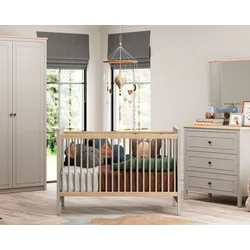 INFANSKIDS »Sento« Gitterbett grau