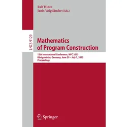 Mathematics of Program Construction, Fachbücher