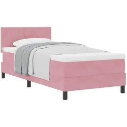 vidaXL, Boxspringbett, Bettmatratze (90 x 200 cm)