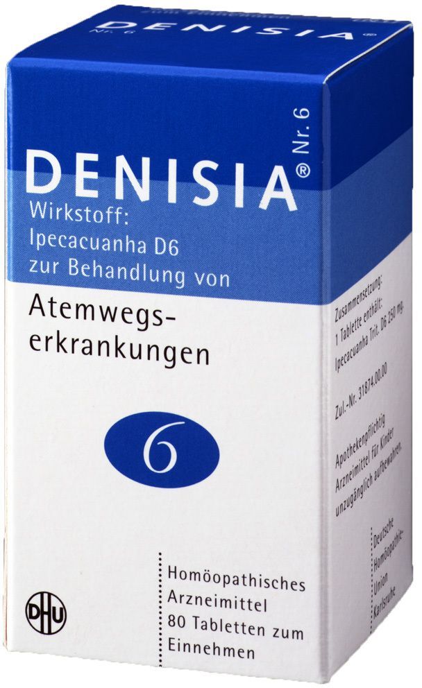 DHU Denisia 6 Atemwegserkrankungen Tabletten 80 St