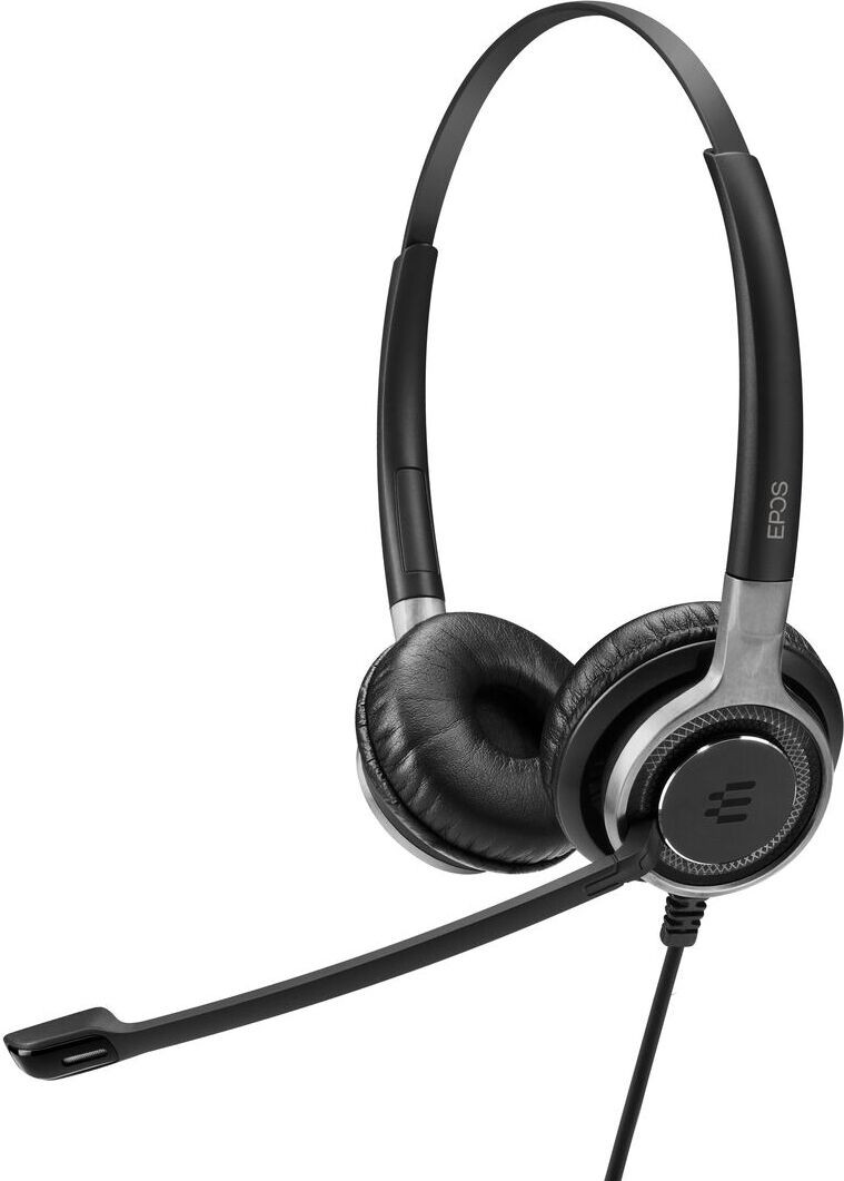 EPOS Impact SC 660 ANC USB Hoofdtelefoon met microfoon, Zwart/Zilver