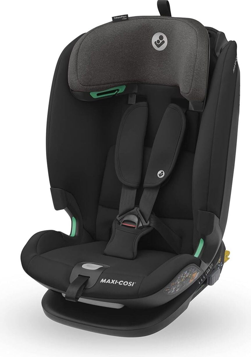 Maxi-Cosi Titan Plus autostoel, 76-150 cm, Authentic Black