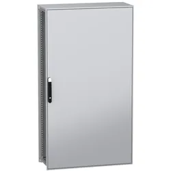 Schneider Electric NSYSFN181040P Standgehäuse, elektrisch, PanelSeT SFN, aus dekarbonisiertem Stahl, mit Montageplatte, montiert, 1800x1000x400mm