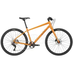 Salsa Journeyer Flatbar Deore Komplettrad, 650B, XS, orange
