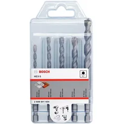 BOSCH Betonbohrer-Set »HEX-5« 5-teilig grau