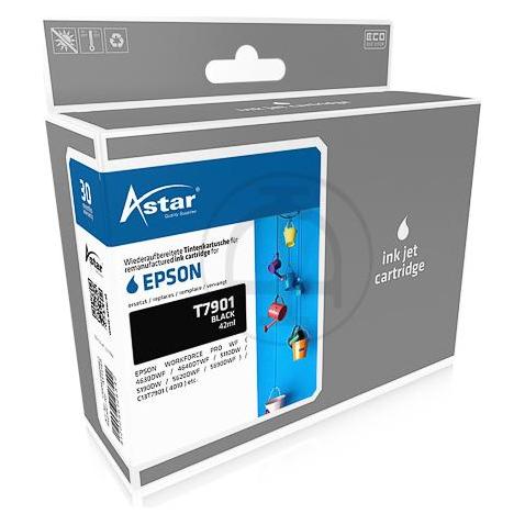 Astar 42 ml - Schwarz  - Tintenpatrone (BK) (AS15189)