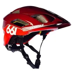 SixSixOne EVO AM Helm, MIPS, matador red, XS-S, 52-56cm