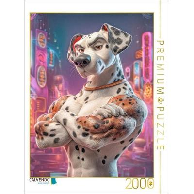 CALVENDO Puzzle Starke tierische Kerle | 2000 Teile Lege-Größe 90x67cm Foto-Puzzle für glückliche Stunden