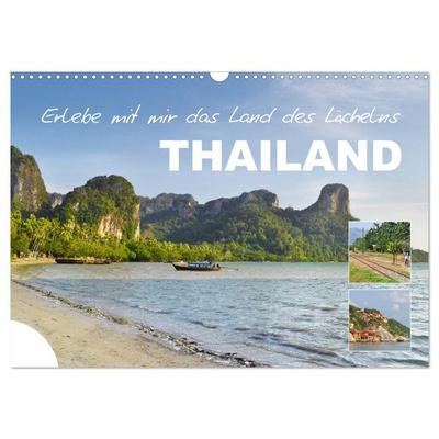 Erlebe mit mir das Land des Lächelns Thailand (Wandkalender 2026 DIN A3 quer), CALVENDO Monatskalender