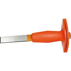 Habero Schlitzmeißel mit Hand- schutz Länge 240 mm