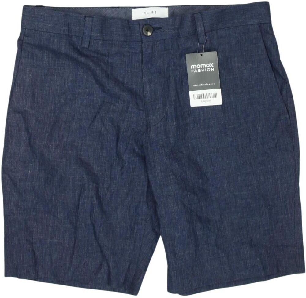 Reiss Herren Shorts, Marineblau, Gr. W30, Baumwolle - Second Hand