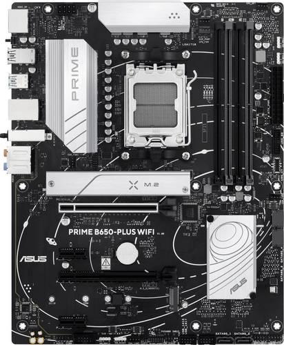 Asus MB PRIME B650-PLUS WIFI Mainboard Sockel (PC) AMD AM5 Formfaktor (Details) ATX Mainboard-Chipsatz AMD B650
