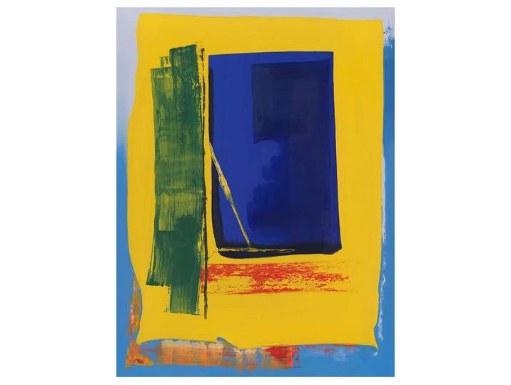 Gemälde Blue And Yellow image LAND