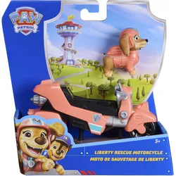 PAW Patrol - Liberty Rettungs-Motorrad mit Sammelfigur (Basis Fahrzeug)