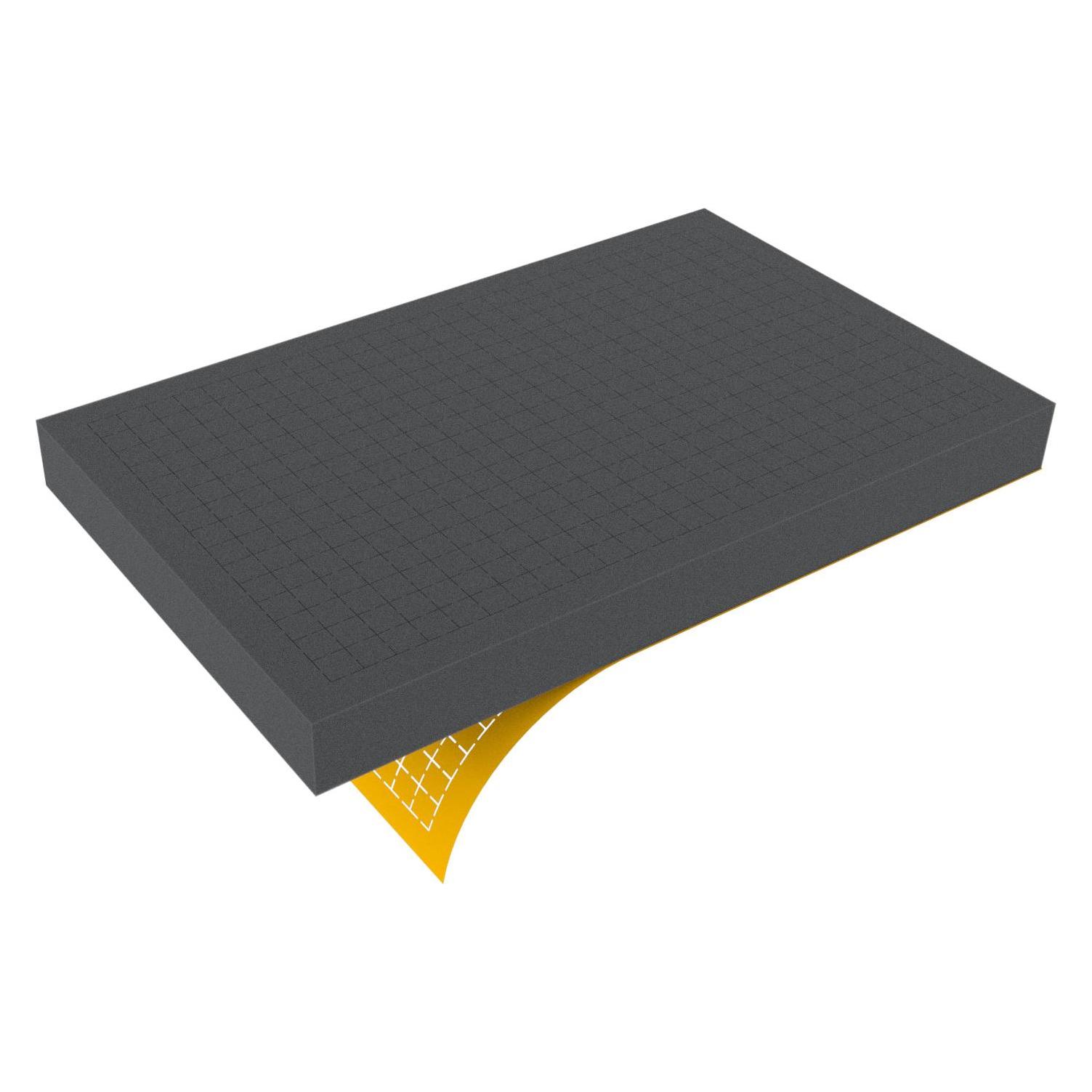 Feldherr DS050RS - 50 mm Double-Size Raster-Schaumstoffeinlage selbstklebend (Schaumstoff) (DS050RS)