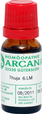 ARCANA Dr. Sewerin GmbH & Co.KG THUJA LM 6 Dilution 10 ml 02604162