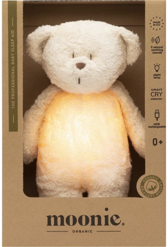 Moonie Bear 2.0 Organic Polar Schmusetuch mit Melodie 1 St.