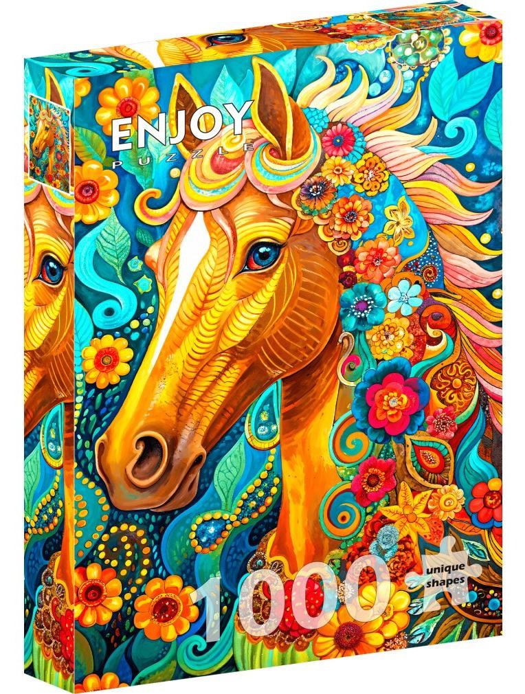 Enjoy Puzzel 1000 stuks Blooming Mane