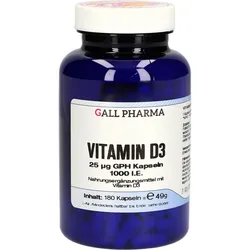 Vitamin D3 25 Ug Gph Kapseln 180 ST