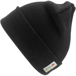 Result Unisex Strickmütze mit Thinsulate Futter Mütze RC033X black one size