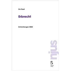 Erbrecht, Fachbücher von Urs Fasel