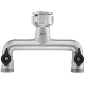 GEKA Wasserverteiler plus Zweiwegeventil 46.0435.9, 3/4 & 1 Zoll Gewinde-Anschluss, mit Außengewinde