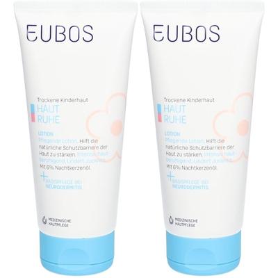 Eubos Kinder Haut Ruhe LOT x2 2x200 ml Lotion