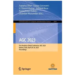 AGC 2023, Fachbücher von Rameshwar Dubey, Sanjay Goswami, Chandan Mazumdar, Suparna Dhar, Indranil Bose, Dinesh Kumar