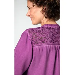 Viskose-Bluse in beere in Größe 54 von DW-Shop, Beere, 54