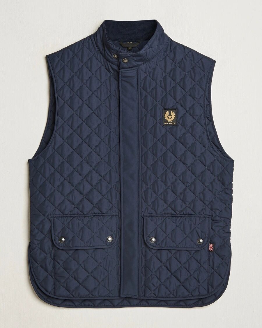 Belstaff Icon Gilet Dark Ink