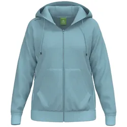 erima Teamsport Sweatjacke mit Kapuze Damen smoke blue 36