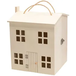 Haus aus Holz, 24 x 29 cm
