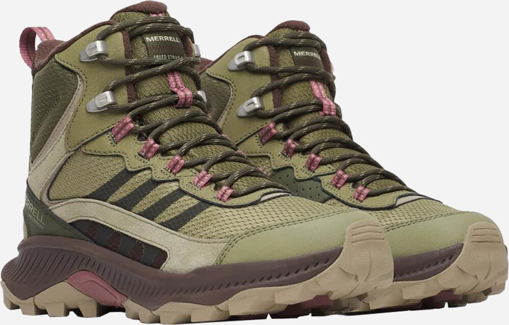 Merrell Speed Strike 2 Thermo Mid Wp W - Scarponcino - Donna - Verde 38