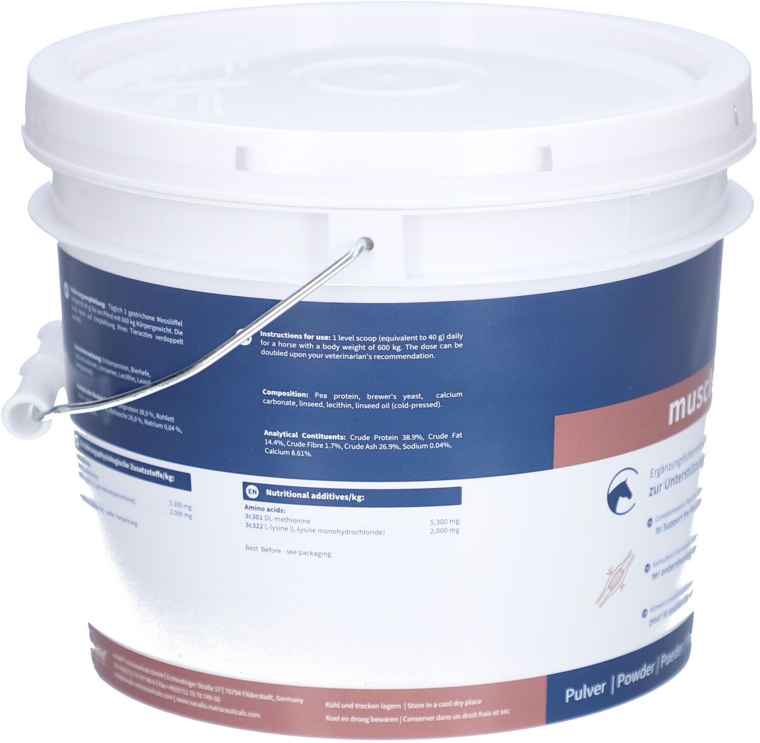 Navalis musclecare amino horse Pulver 1,8 kg Futter