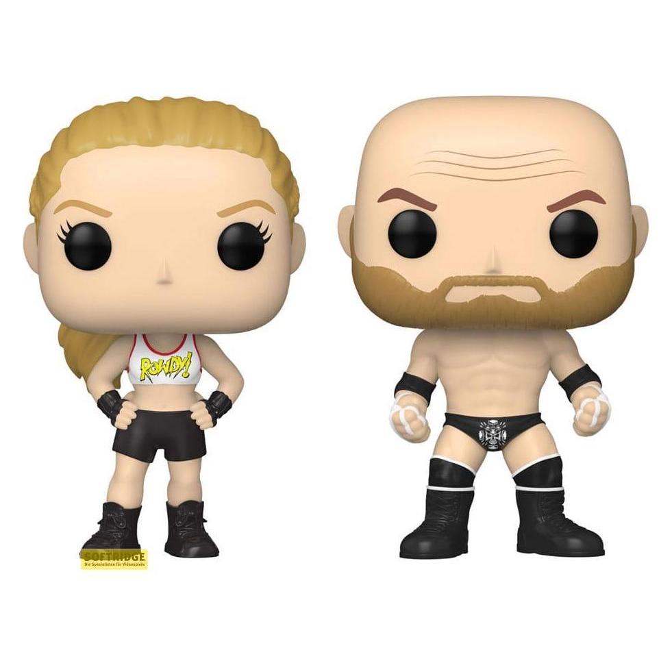 Funko WWE pack 2 POP! Vinyl figurines Rousey/Triple H 9 cm (46595)