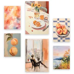 POSTER Set Mit 6 Vom Fenster A3 & A4 Rahmenlos