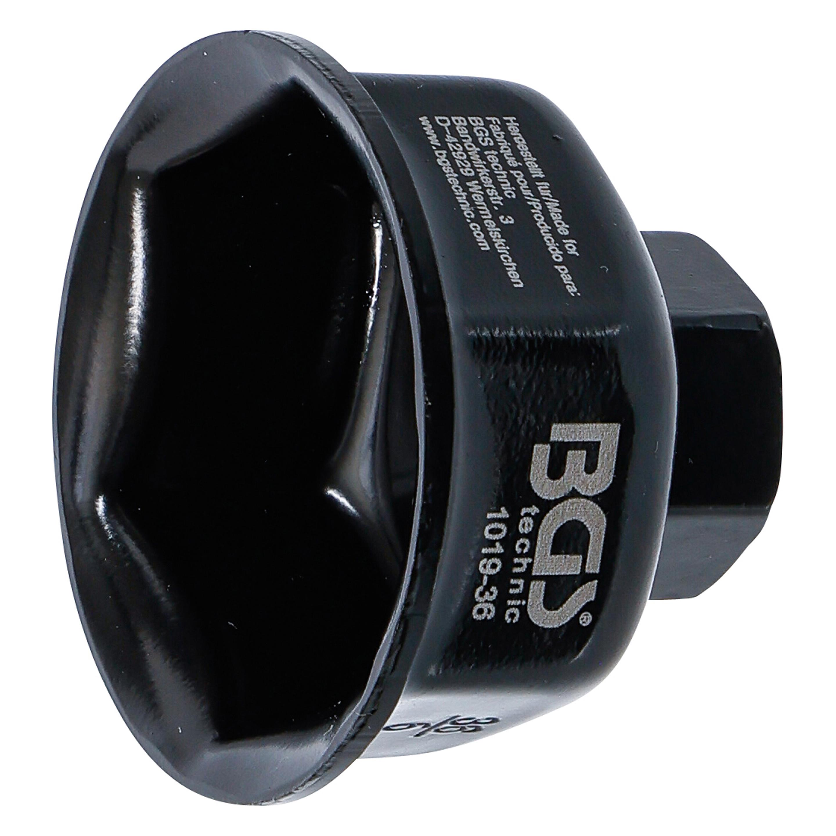 BGS Ölfilterschlüssel Sechskant Ø 36 mm für Nfz (1019-36)