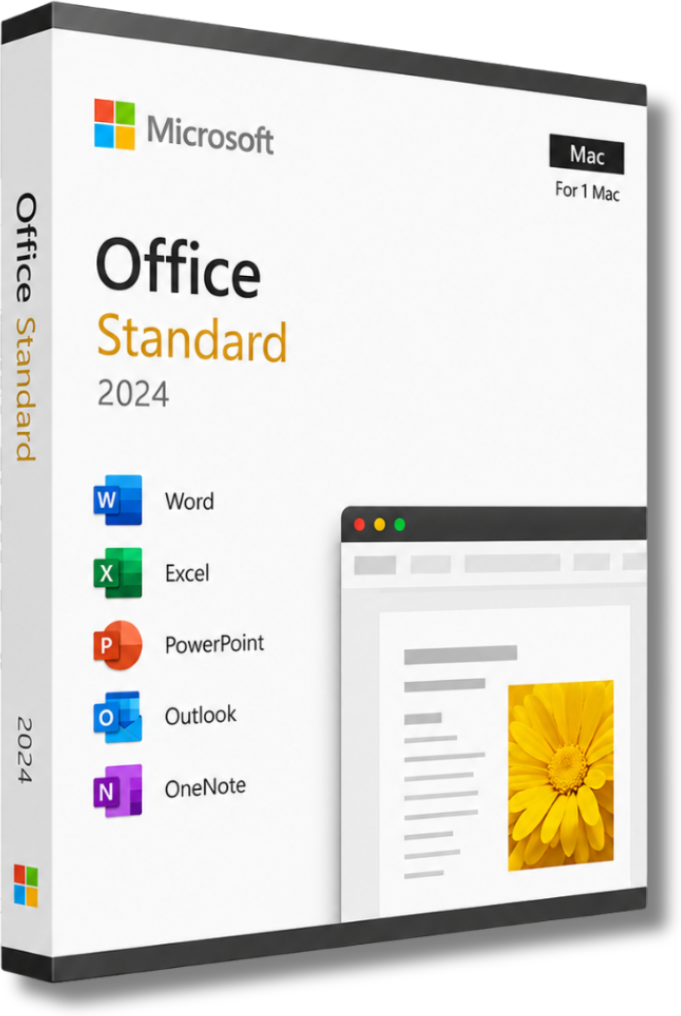 Microsoft Office Standard 2024   Mac