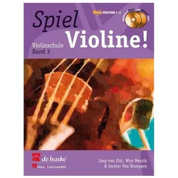Spiel Violine Band 3 (+2 CD/'s), Fachbücher von Jaap van Elst