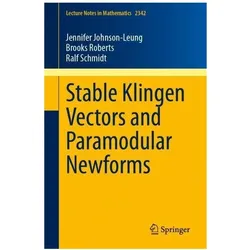 Johnson-Leung:Stable Klingen Vectors an, Fachbücher von Ralf Schmidt, Jennifer Johnson-Leung, Brooks Roberts